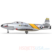 HSDJETS T-33 Foam Turbine Yellow ribbon Colors PNP XT60 plug