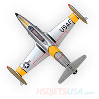 HSDJETS T-33 Foam Turbine Yellow ribbon Colors PNP XT60 plug