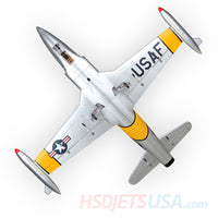 HSDJETS T-33 Foam Turbine Yellow ribbon Colors PNP XT60 plug