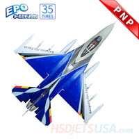 HSDJETS S-EDF 105mm HF-16 V2 Belgian Colors PNP