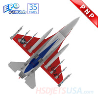 HSDJETS S-EDF 105mm HF-16 V2 Belgian Colors PNP