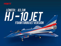 HSDJETS HJ-10 Foam Turbine PNP with Vectoring nozzle