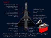 HSDJETS HJ-10 Foam Turbine PNP with Vectoring nozzle