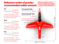 HSDJETS 1800mm SUPER VIPER FRP Turbine