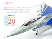 HSDJETS HF-16 FOAM TURBINE PNP