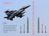 HSDJETS HF-16 FOAM TURBINE PNP