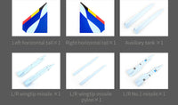 HSDJETS HF-16 FOAM TURBINE PNP