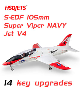 HSDJETS S-EDF 105mm Super Viper PNP 12S