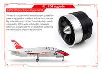 HSDJETS S-EDF 105mm Super Viper PNP 12S