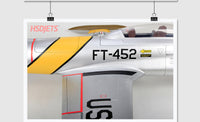 HSDJETS T-33 Foam Turbine Yellow ribbon Colors PNP XT60 plug