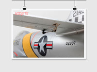 HSDJETS T-33 Foam Turbine Yellow ribbon Colors PNP XT60 plug